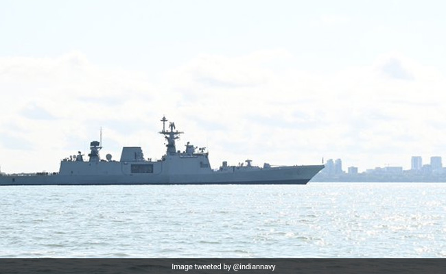 Indian Navy's INS Satpura Reaches Australia For Multinational Exercise
