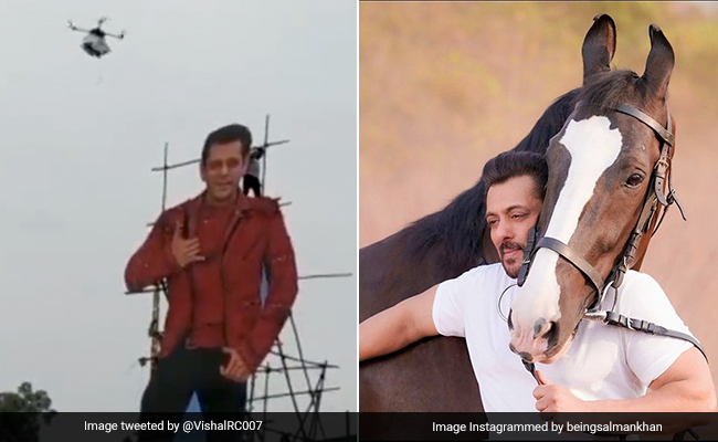 साउथ सुपरस्टार की तरह हुआ सलमान खान का सम्मान, भाईजान के बड़े कटआउट पर फैंस ने की फूलों की बारिश