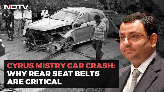 Cyrus Mistry Car Crash: Why Rear Seat Belts Are Critical - 'Hot Mic' With Nidhi Razdan