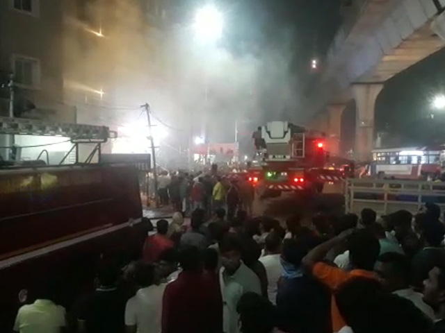 8 Killed After Fire Breaks Out At Hyderabad EV Showroom, Spreads To Lodge