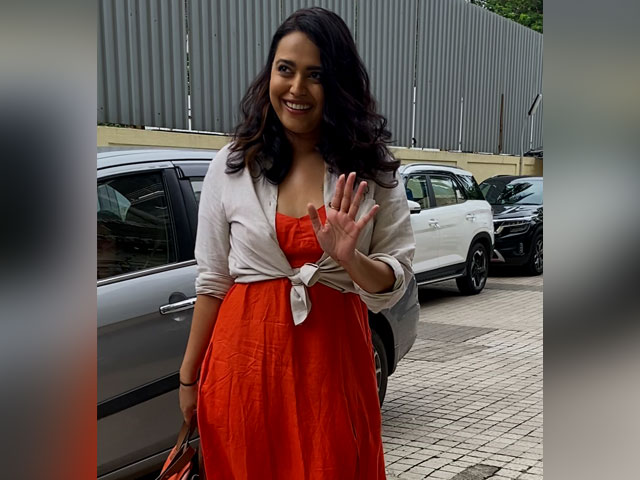 Swara Bhasker Slays In Red