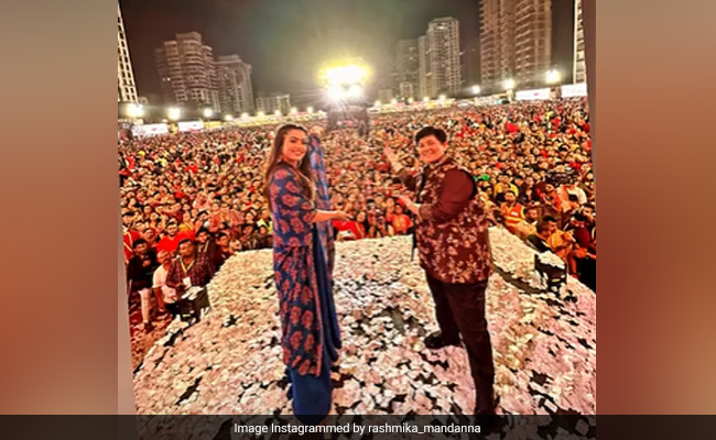 Trending: When <i>Pushpa</i> Star Rashmika Mandanna Met Falguni Pathak