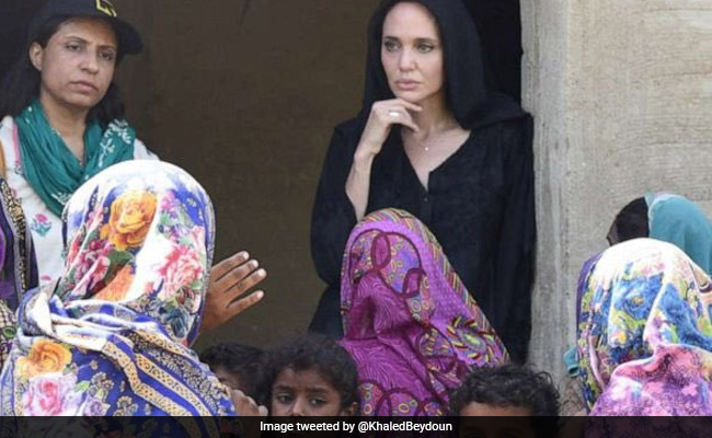 "Never Seen Anything Like This": Angelina Jolie In Flood-Hit Pakistan
