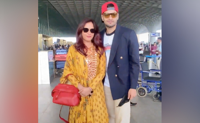 Ahead Of Wedding, Richa Chadha And Ali Fazal Fly Out Of Mumbai