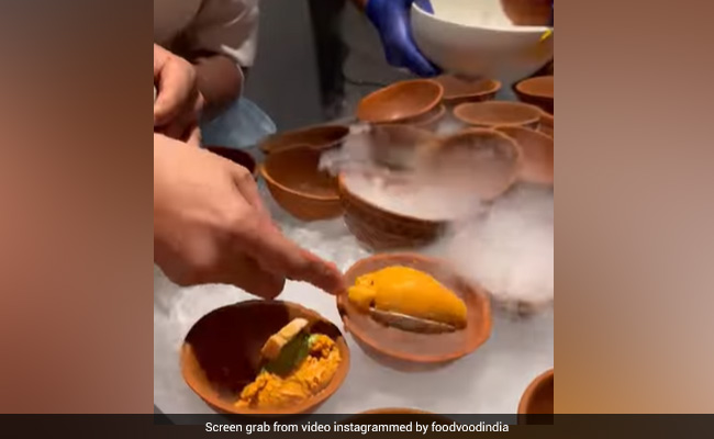 Watch: Butter Chicken Ice Cream With Green Chutney Leaves Internet Disgusted