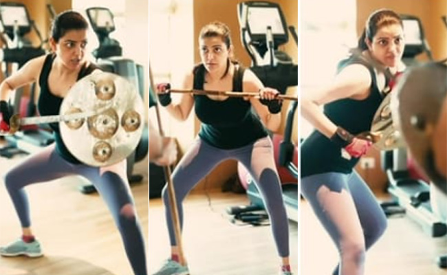 VIDEO: 'इंडियन 2' के लिए कलारीपयट्टू सिख रही सिंघम की एक्ट्रेस, फैंस बोले- हमारी एक्शन लेडी