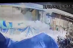 Video: Moment When Fire Broke Out At Secunderabad E-Scooter Store Video: Moment When Fire Broke Out At Secunderabad E-Scooter Store