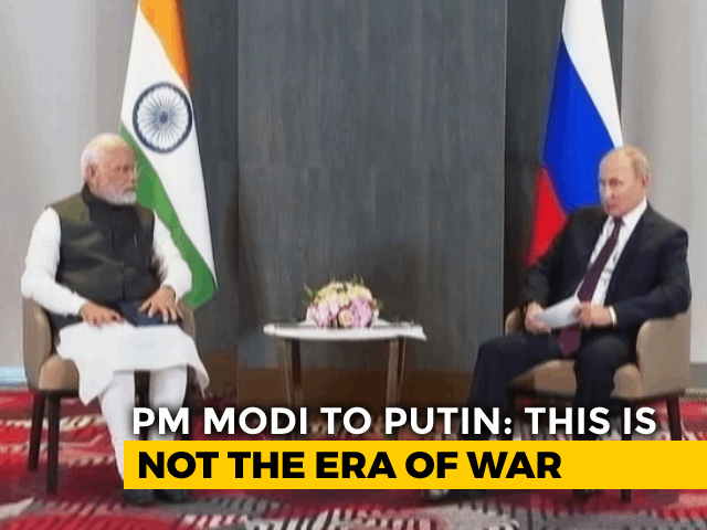 PM Modi Raises Ukraine War With Putin, He Says "I Know Your Concerns"