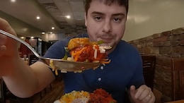 Watch: US YouTuber Tries Hyderabadi Biryani And Talks In Fluent Telugu