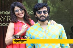 रितेश देशमुख पत्नी जेनेलिया डिसूजा संग आए नज़र रितेश देशमुख पत्नी जेनेलिया डिसूजा संग आए नज़र