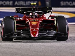 Carlos Sainz Leads Ferrari One-Two As Max Verstappen Struggles In Singapore