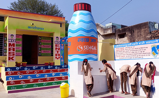 School With Selfie Point, Bottle-Shaped Water Tank Sees Enrollment "Double"
