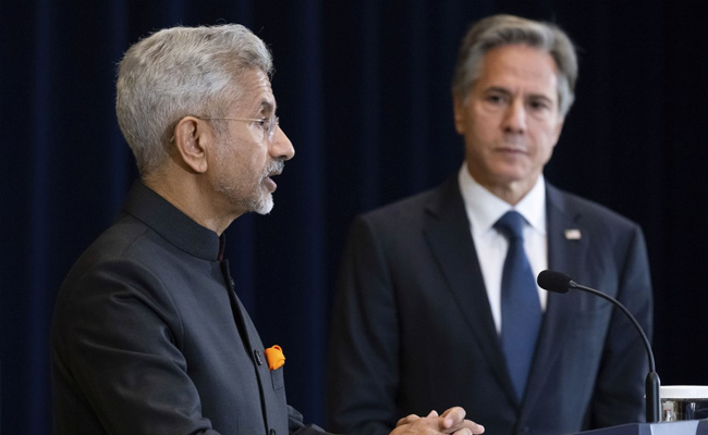 Anthony Blinken Dials S Jaishankar Amid "Reckless" Houthi Attacks On Ships