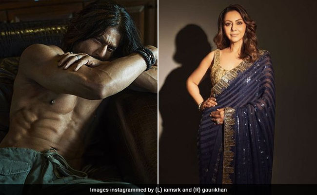 Shah Rukh Khan's Note To Shirtless Self Prompts Epic Reaction From Gauri: "Oh God! Now He's Talking To His Shirts Also"