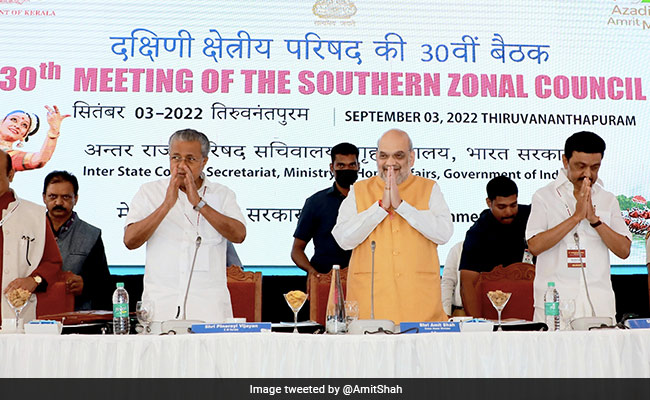 Amit Shah Urges Southern States To Explore Joint Solution For Water Dispute