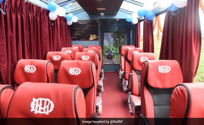 Train With Restaurant Car, Vistadome Coach Starts Journey To Darjeeling