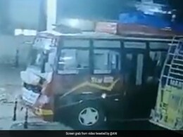 Video: Parked Bus Explodes In Jammu And Kashmir, 2 Injured Video: Parked Bus Explodes In Jammu And Kashmir, 2 Injured