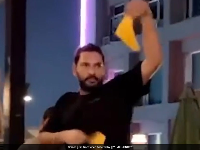 Watch: Yuvraj Singh "Having Fun With Two Legendary Singers" Irfan Pathan, Suresh Raina