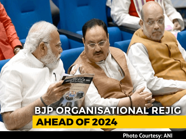 BJP Leaders Dropped As Chief Ministers, Central Ministers Get New Roles