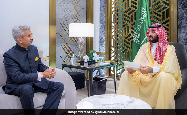 S Jaishankar Meets Saudi Crown Prince, Hands Over PM Modi's Written Message