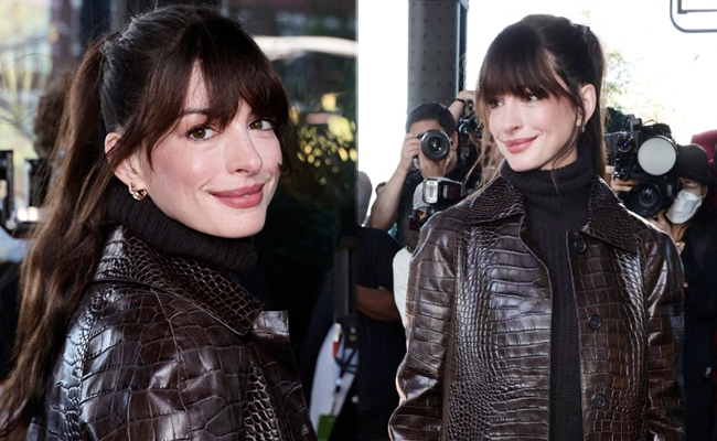 Andy Sachs, Sorry, Anne Hathaway's Iconic Deja Vu Moment Takes NYFW By Storm