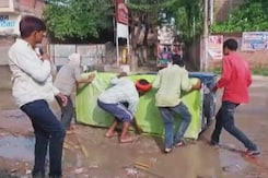 Watch: UP Man Was Complaining About Potholes. Moments Later, He Was Proven Right Watch: UP Man Was Complaining About Potholes. Moments Later, He Was Proven Right