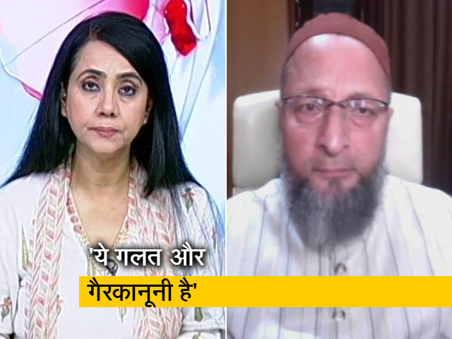 असदुद्दीन ओवैसी ने NDTV से कहा, 'सरकार वक्फ की संपत्ति हड़पना चाहती है'