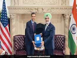 Google के CEO सुंदर पिचाई ने पहली बार भारतीय राजदूत तरणजीत सिंह संधू से की मुलाकात, इन मुद्दों पर हुई बात Google के CEO सुंदर पिचाई ने पहली बार भारतीय राजदूत तरणजीत सिंह संधू से की मुलाकात, इन मुद्दों पर हुई बात