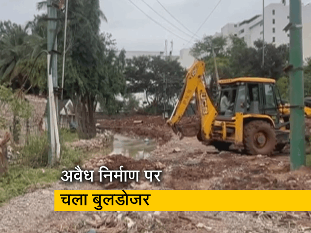 बेंगलुरु मैं बाढ़ से हुए नुकसान के बाद एक्शन में नगर पालिका