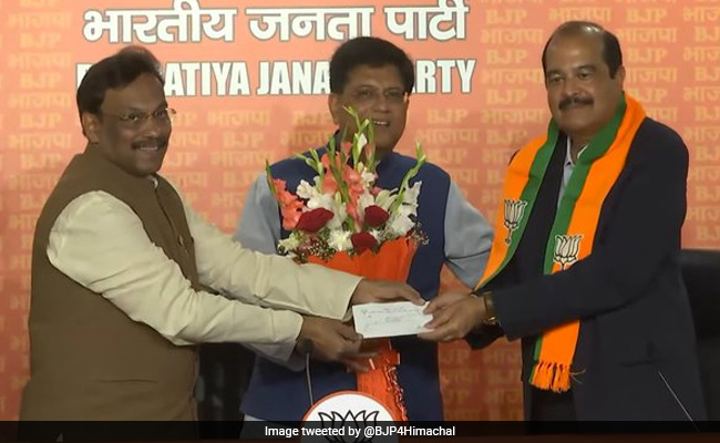 Himachal Congress Chief Harsh Mahajan Joins BJP Ahead Of State Polls