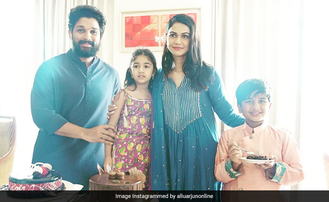 Allu Arjun's Birthday Wish For Wife Sneha Came Gift-Wrapped Like This