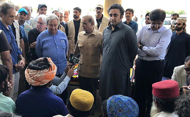 Never Seen Climate Change On This Scale: UN Chief On Floods In Pakistan