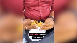 Yay Or Nay: Street Vendor Makes Chocolate Pakoda - Watch Video Here