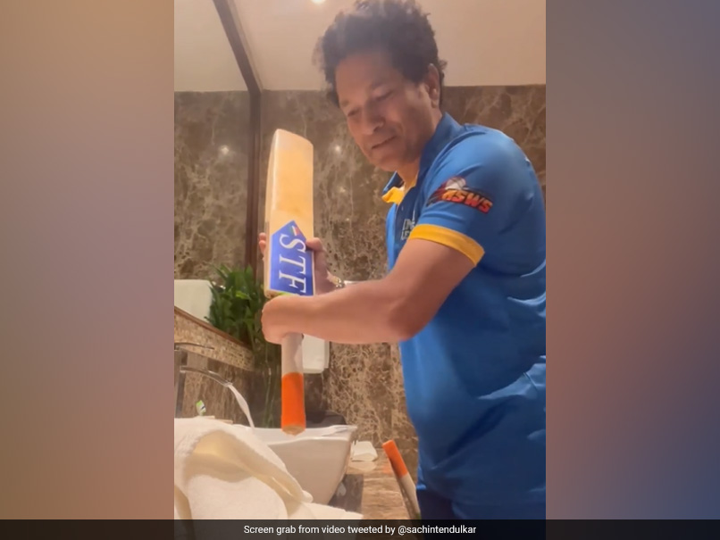 Watch: Sachin Tendulkar Reveals His "Combo For A Life-Time". It Involves His Bat