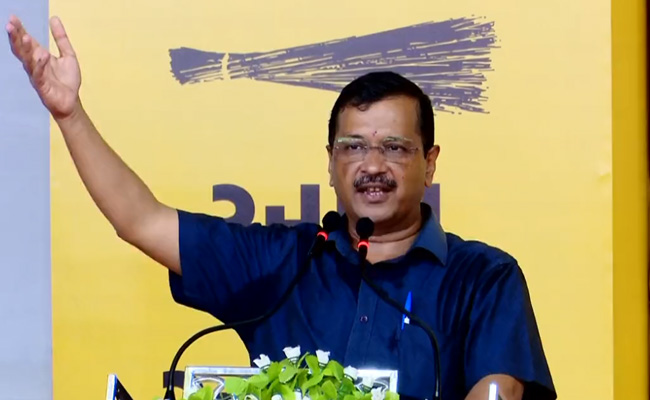 "2 Months Left, AAP Is Coming": Arvind Kejriwal's Message To Gujarat Cops