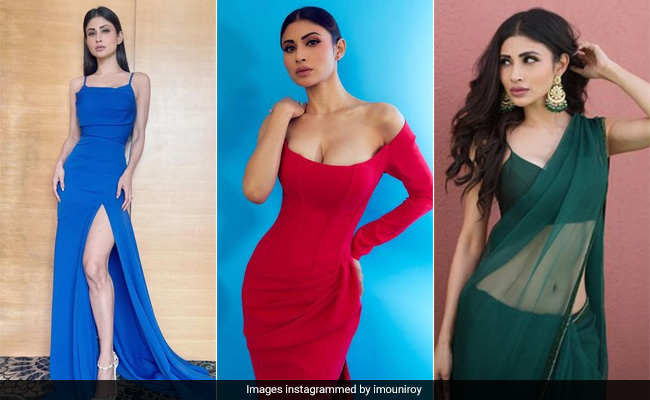 5 Times Mouni Roy Wore Monochromatic Looks And To Absolute Vibrant Wonder