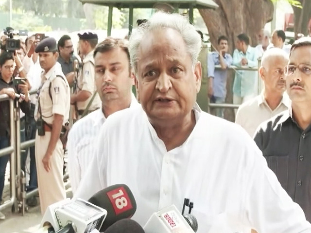 Ashok Gehlot Won't Run For Congress Chief, "Apologised To Sonia Gandhi"