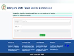 TSPSC Recruitment 2022: प्रोफेसर के पदों पर निकली बंपर भर्ती, डायरेक्ट लिंक से करें अप्लाई TSPSC Recruitment 2022: प्रोफेसर के पदों पर निकली बंपर भर्ती, डायरेक्ट लिंक से करें अप्लाई