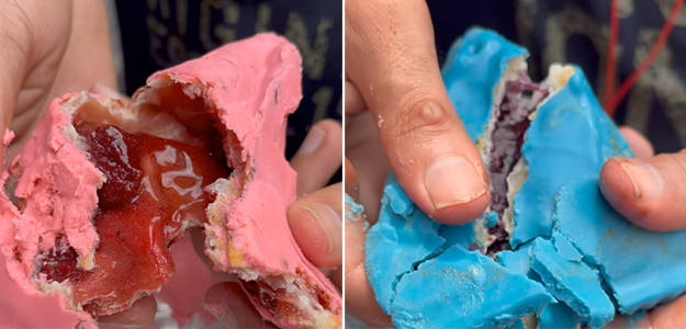 Viral Video: Delhi Food Outlet Serves Bizarre Strawberry And Blueberry Samosa, Divides Internet