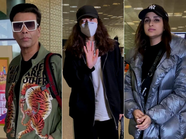 Karan Johar, Karisma Kapoor And Other Stars' Airport Diaries