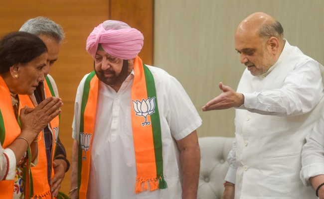 Wife Not Joining BJP? Amarinder Singh Was Asked. His Response.