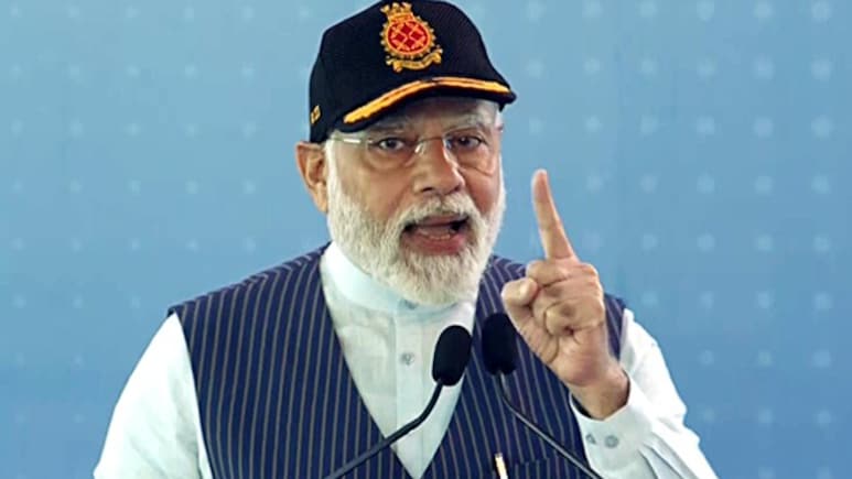 "'They Safeguard Our Shores": PM Modi's Praise On Navy Day