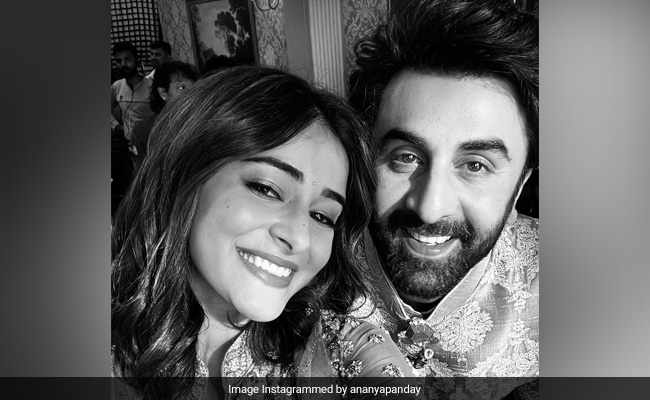 Ananya Panday Shares Pics With Her "New Best Friend" Ranbir Kapoor