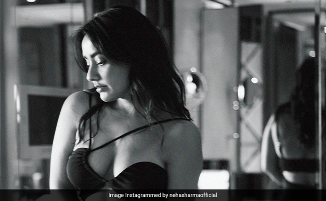 Neha Sharma's Black Dresses Are Always A Cut Above The Rest