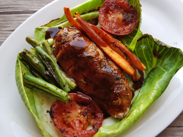 Grilled Chicken Sizzler Recipe | How To Make Grilled Chicken Sizzler