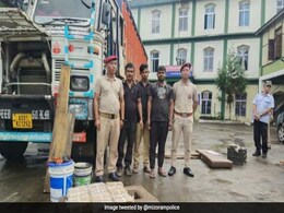 Drugs Worth Rs 168 Crore Seized Near Myanmar Border: Mizoram Cops Drugs Worth Rs 168 Crore Seized Near Myanmar Border: Mizoram Cops