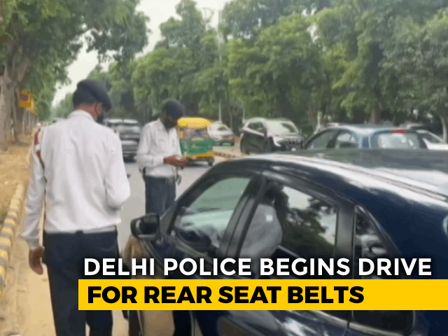 Days After Cyrus Mistry Car Crash, Delhi Cops Get Strict On Rear Seat Belt
