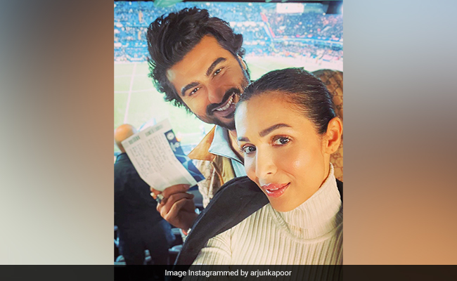 Arjun Kapoor Takes Girlfriend Malaika Arora To Chelsea FC Match: "Ticked Off The Bucket List"