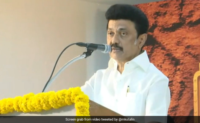 MK Stalin Unveils Statue Of VP Singh, Calls For Nationwide Caste Census