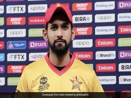 Video: 'आपको कब लगने लगा कि आप पाकिस्तान से जीत सकते हैं?', Sikandar Raza ने इस तरह की रिपोर्टर की बोलती बंद Video: 'आपको कब लगने लगा कि आप पाकिस्तान से जीत सकते हैं?', Sikandar Raza ने इस तरह की रिपोर्टर की बोलती बंद